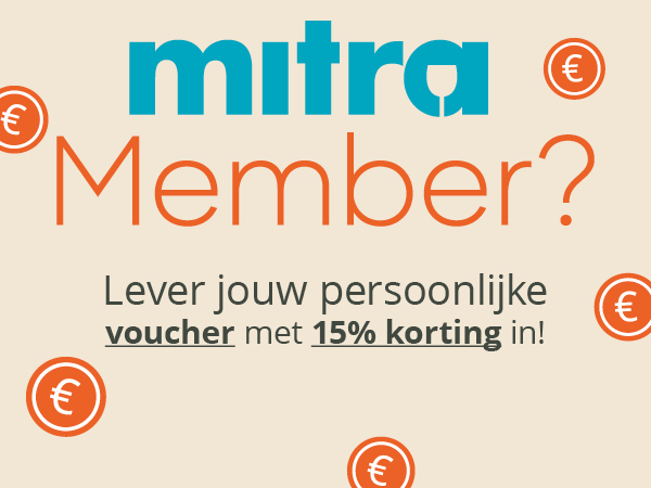 15% korting voor Mitra Members!