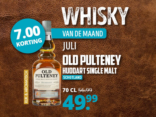 Whisky van de maand juli - Old Pulteney