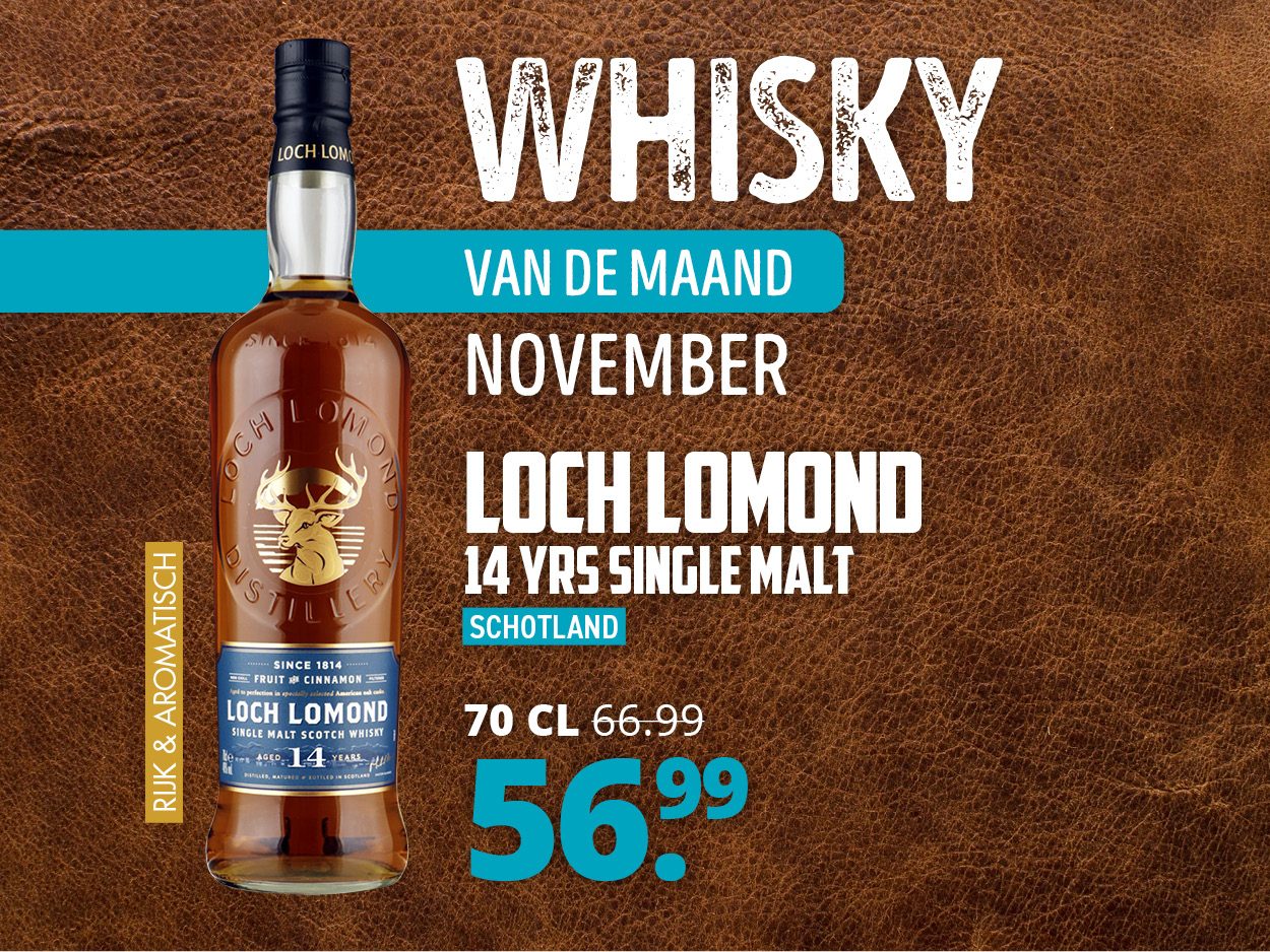 Whisky van de maand november - Loch Lomond