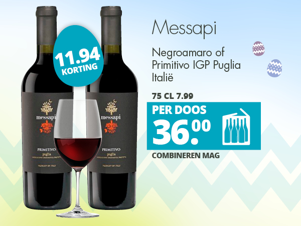 Messapi Per doos 36.00