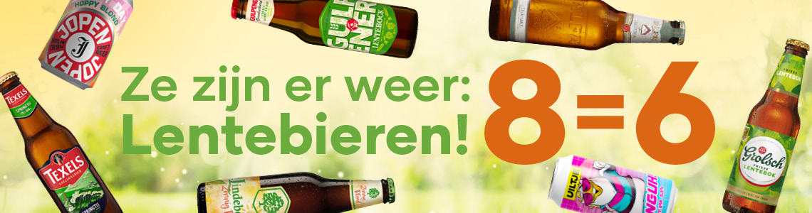 Lentebieren 8=6