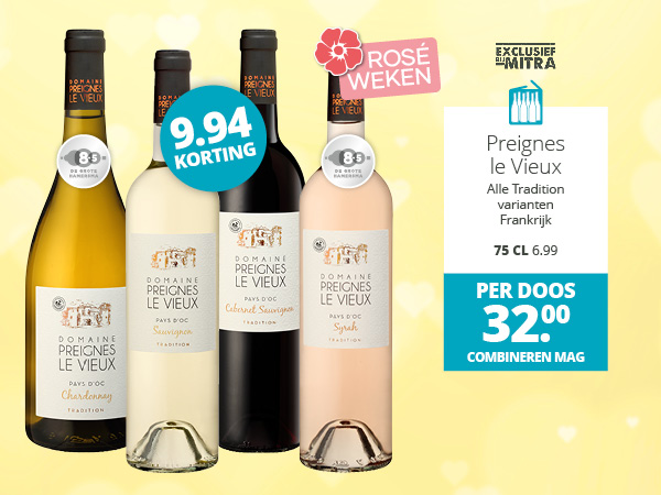 Preigens le vieux per doos 32.00