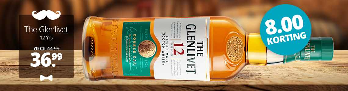 The Glenlivet 8.00 korting