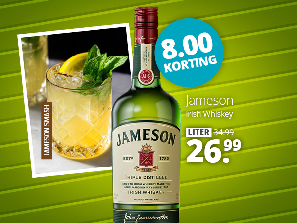 Jameson 8.00 korting