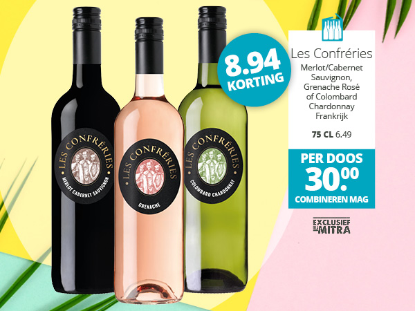 Les Confréries per doos 30.00