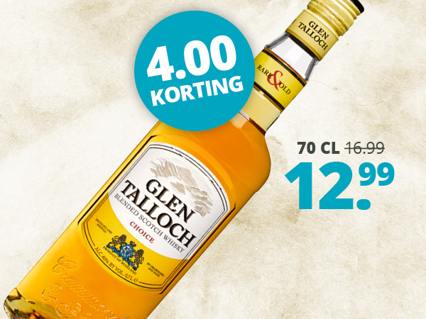 Glen Talloch 4.00 korting