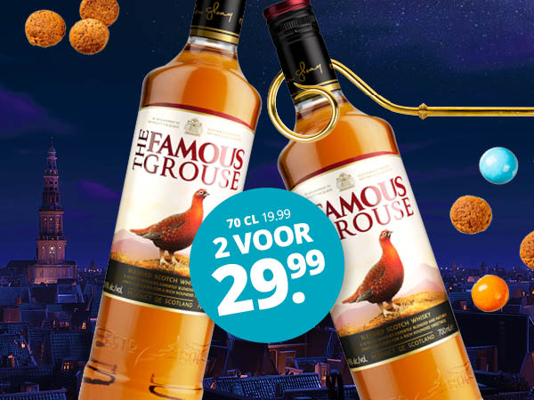The Famous Grouse 2 voor 29.00