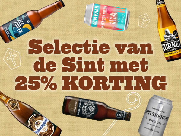 Sint 25% korting