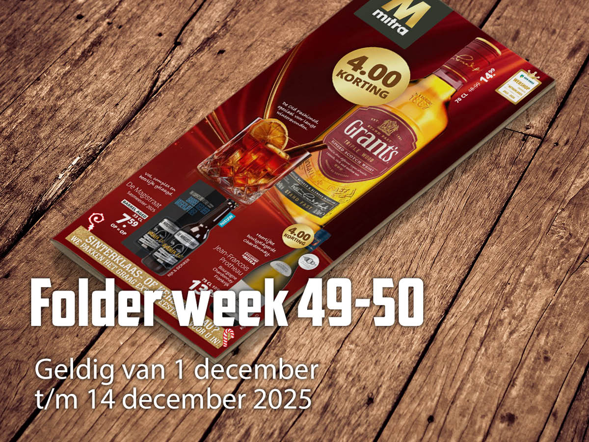 Bekijk onze folder week 49-50