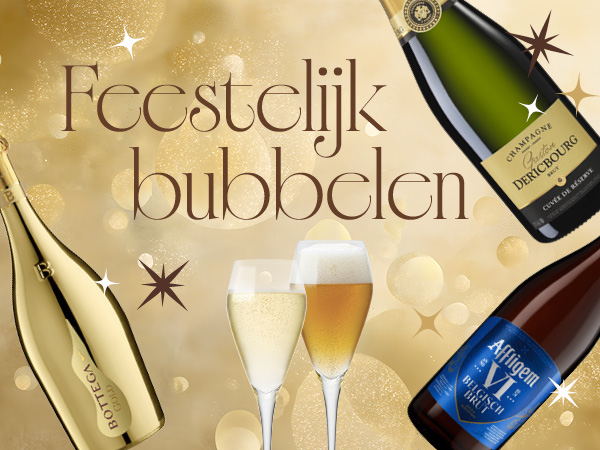 Feestelijk bubbelen