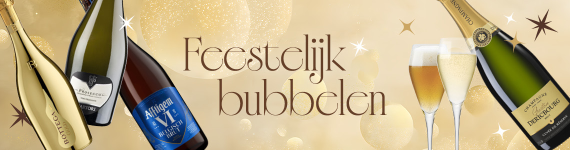 Feestelijk bubbelen