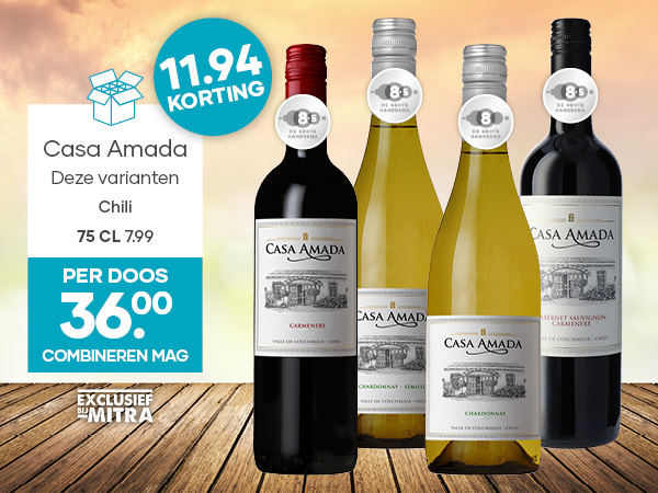 Casa Amada doosaanbieding