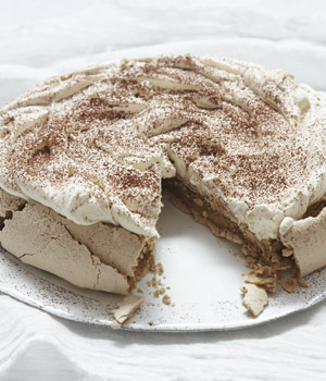 Cappuccino Pavlova van Nigella Lawson