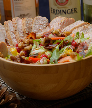 Kalkoensalade met avocado