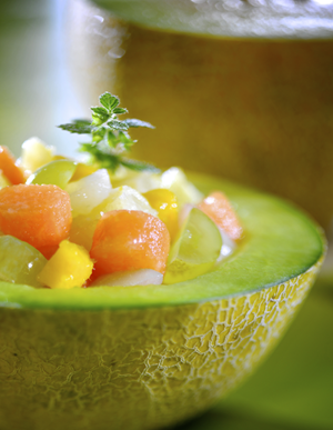 Fruitsalade  met witbier