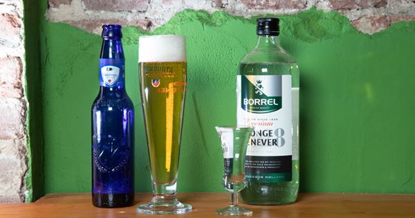 Pils en Jonge Jenever kopstoot