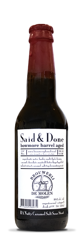 Bier van de maand januari | De Molen Said & Done