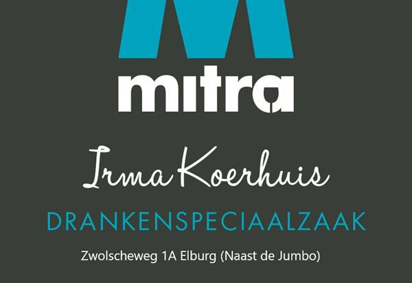 Start Mitra Drankenspeciaalzaak Irma Koerhuis 