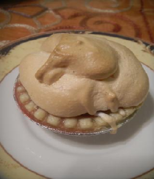 Perentaartjes met vanille ijs