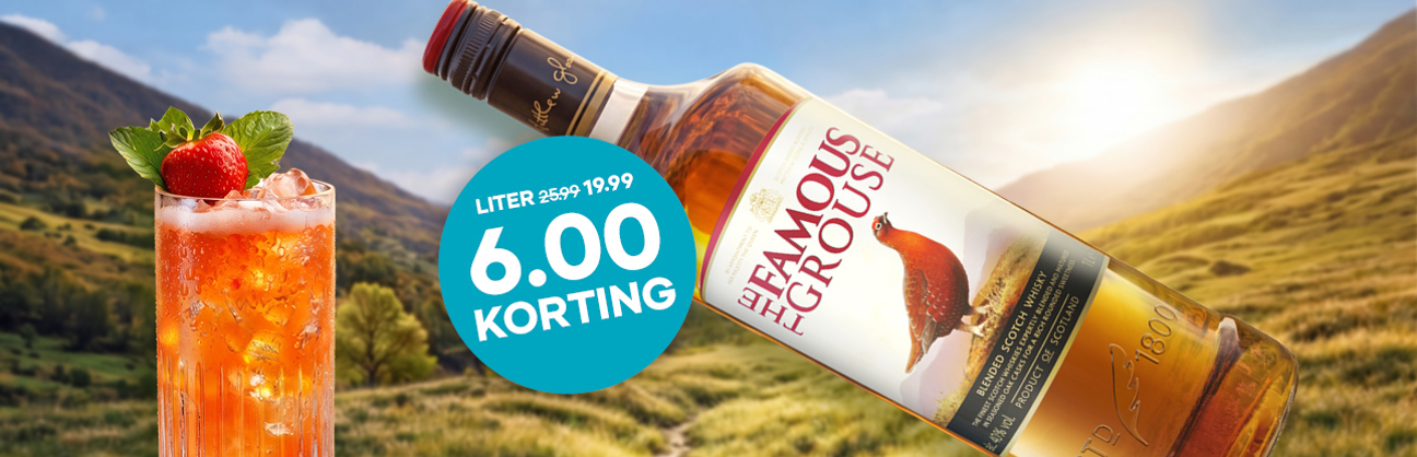 Famous Grouse 6.00 korting