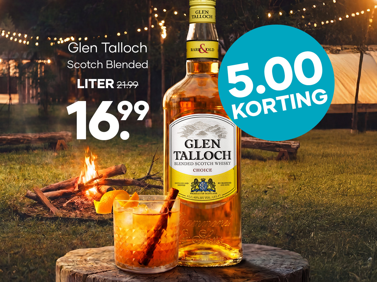 Glen Talloch met 5.00 korting wk 41-42