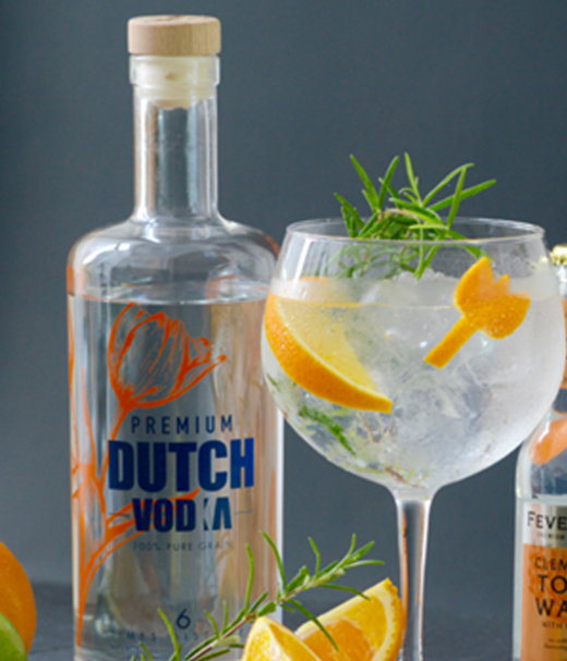 Premium Dutch Vodka & Fever Tree Clementine