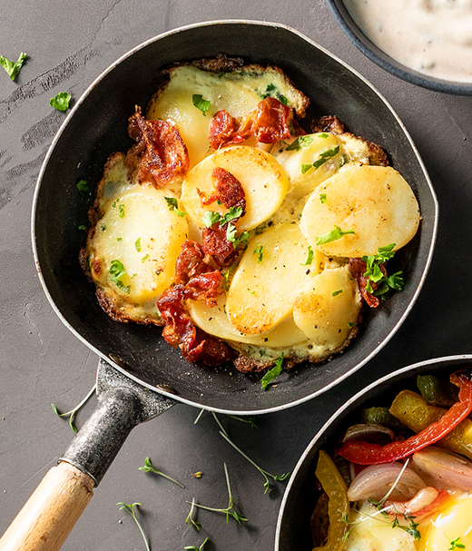 Tortilla van aardappel en serranoham Gourmet