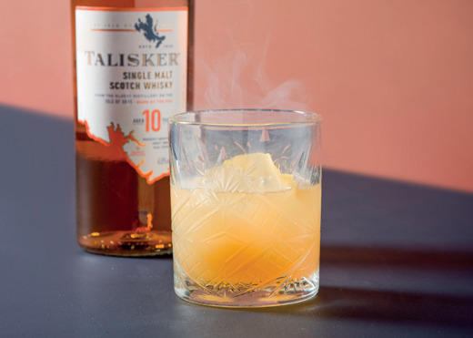 Smoky Whisky Sour