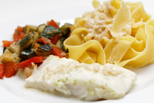 Kabeljauw uit de oven