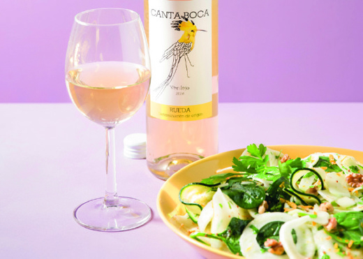 Venkelsalade met  sinaasappeldressing 