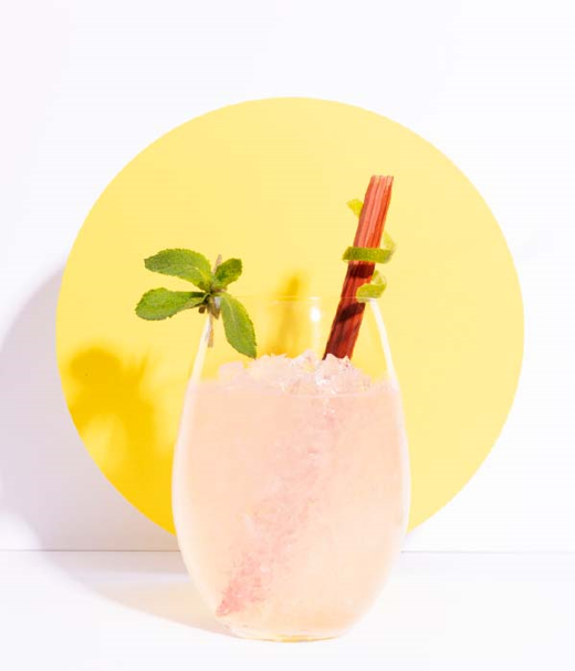 Rhubarb Mule