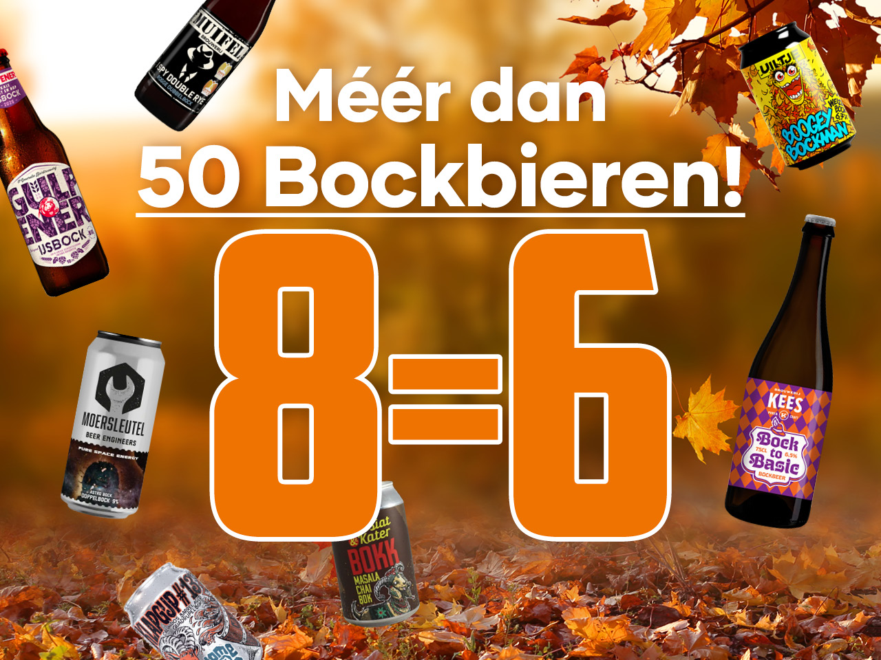 Meer dan 50 Bockbieren 8=6