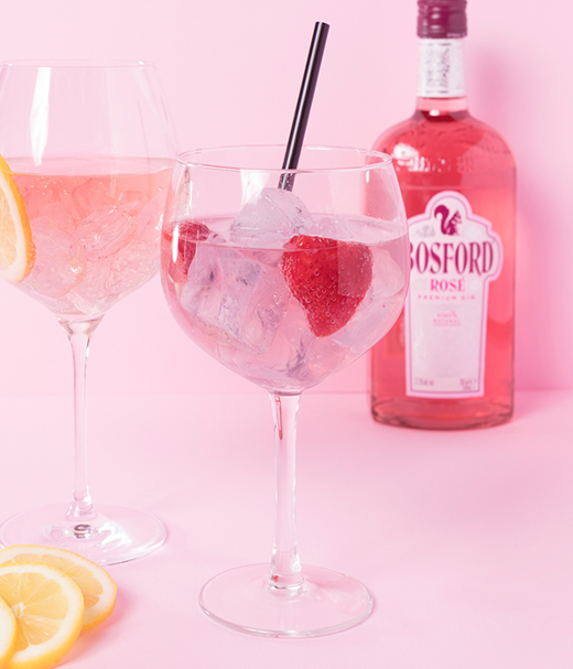 Bosford Rosé gin & tonic
