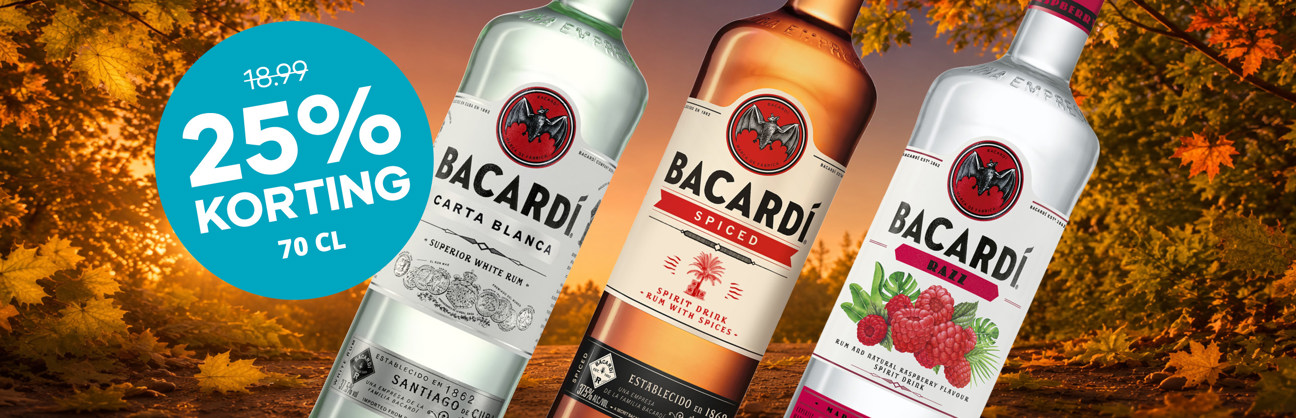 Bacardi 25%