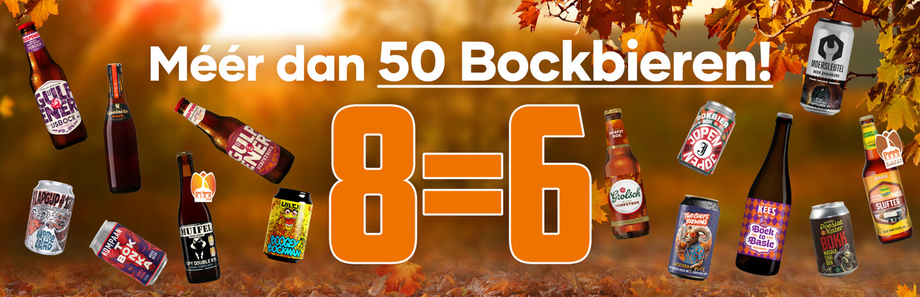 Meer dan 50 Bockbieren 8=6